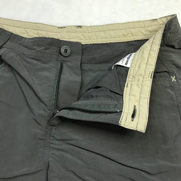Patagonia Away From Home Shorts Forge Grey Lightweight Hiking‎ Womens Size 12 - Picture 4 of 11